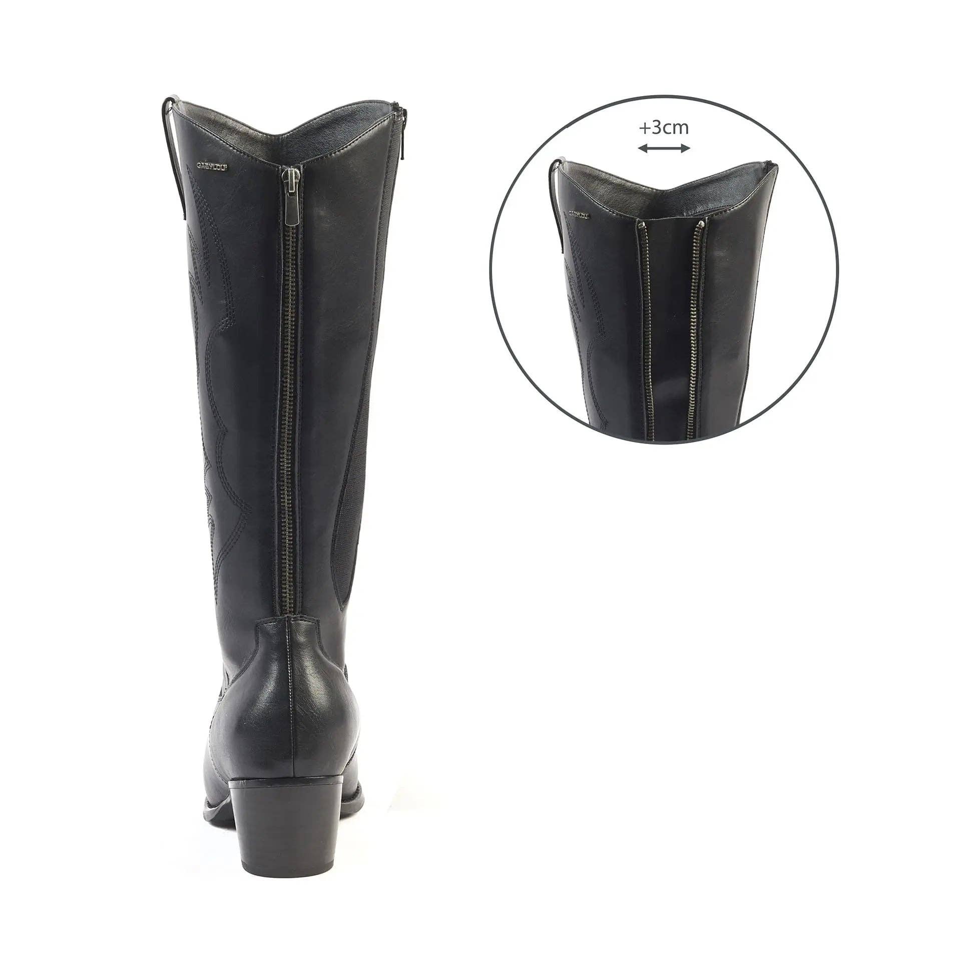 Gabylou - Wholesale Boots - Women's - VARIO Boots 2XL/3XL for wide calves - Irina Model7