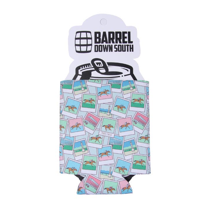 Photo Finish Can Cooler for wholesale by Barrel Down South