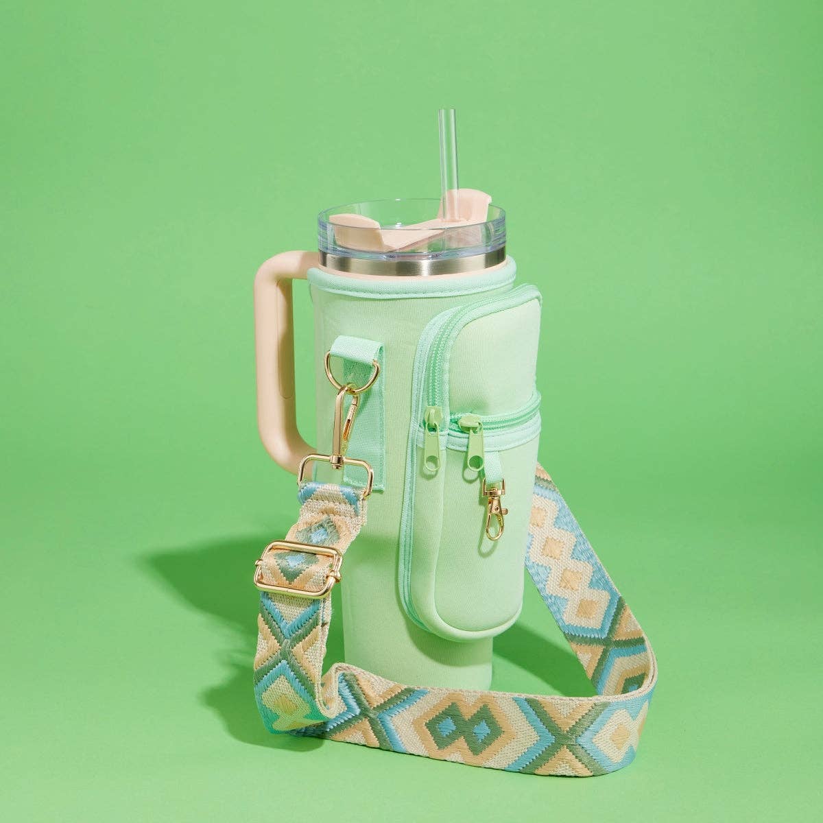 Frem - Vente Sac à bandoulière – femme - Sac élégant isotherme à bandoulière pour bouteille6