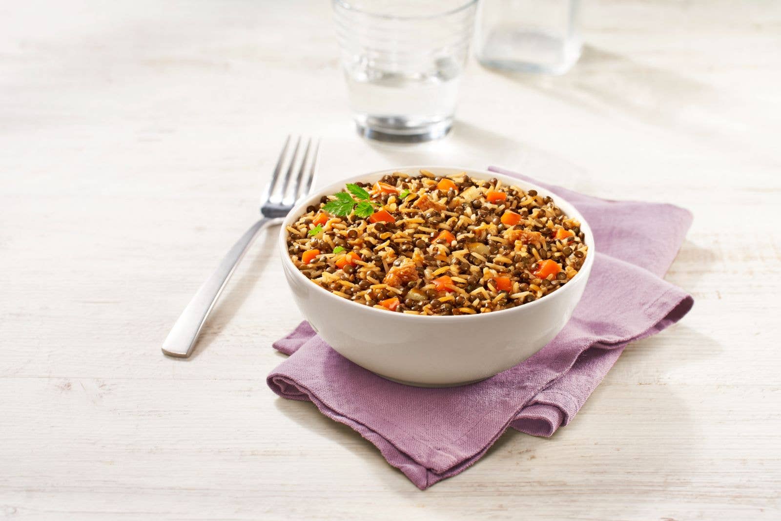 Paul & Louise - Wholesale Rice - Lentils & basmati rice with shoyu sauce (250 g)1