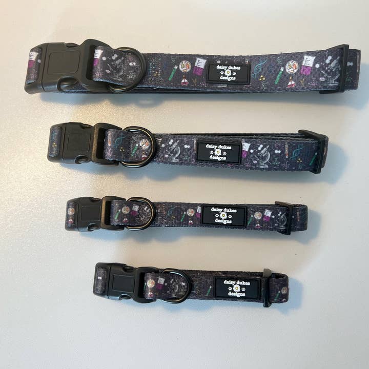 In My Element Adjustable Fabric Dog Collar for wholesale by Daisy Dukes Designs