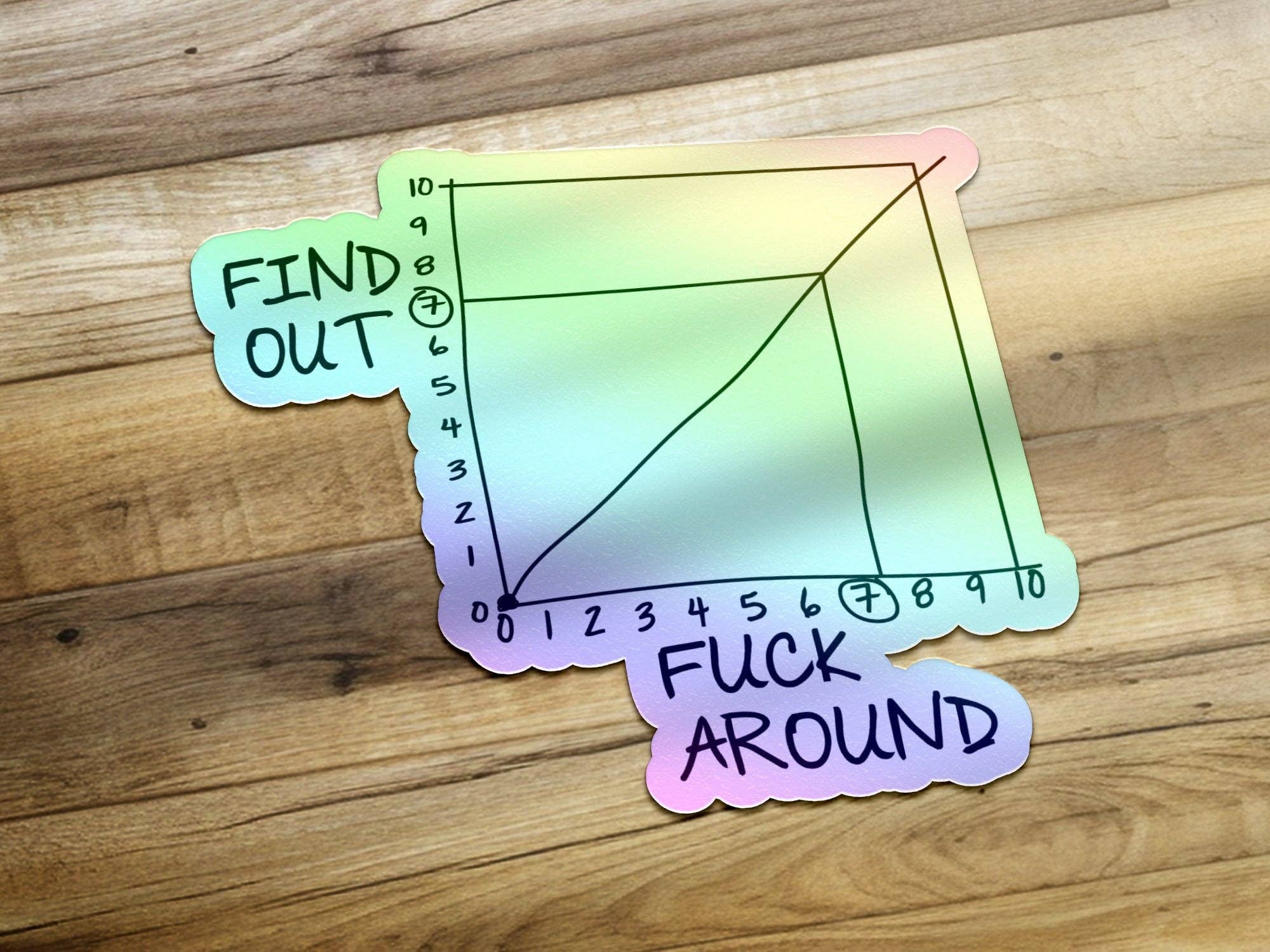 Sticker Horse - Wholesale Sticker - Fuck Around And Find Out Sticker1