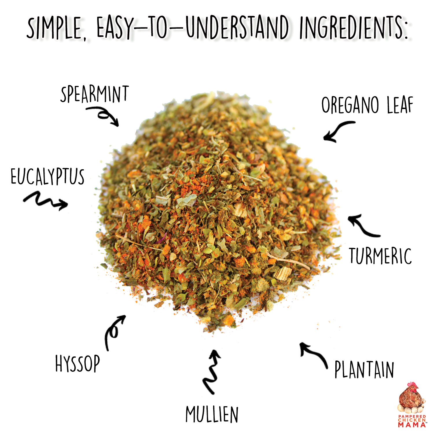 Dahlia Pets - Wholesale Pet Supplement - Not Cat/Dog - BreatheRight (TM) Coop Herbs For Clean & Great Smelling Coops3