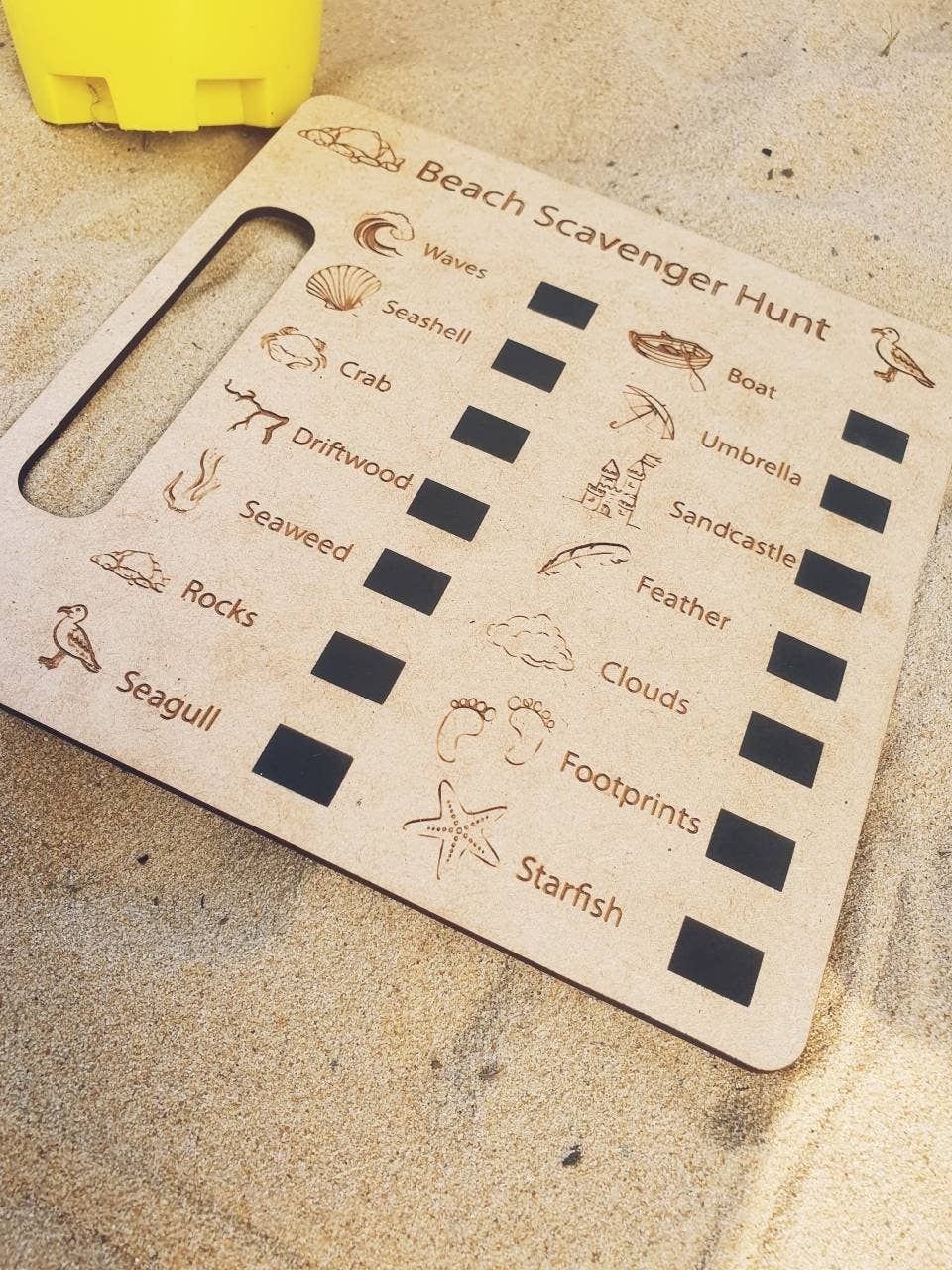 Timber Tots - Wholesale Beach/Pool Toy - Kids & Baby - Beach Scavenger Hunt Board5