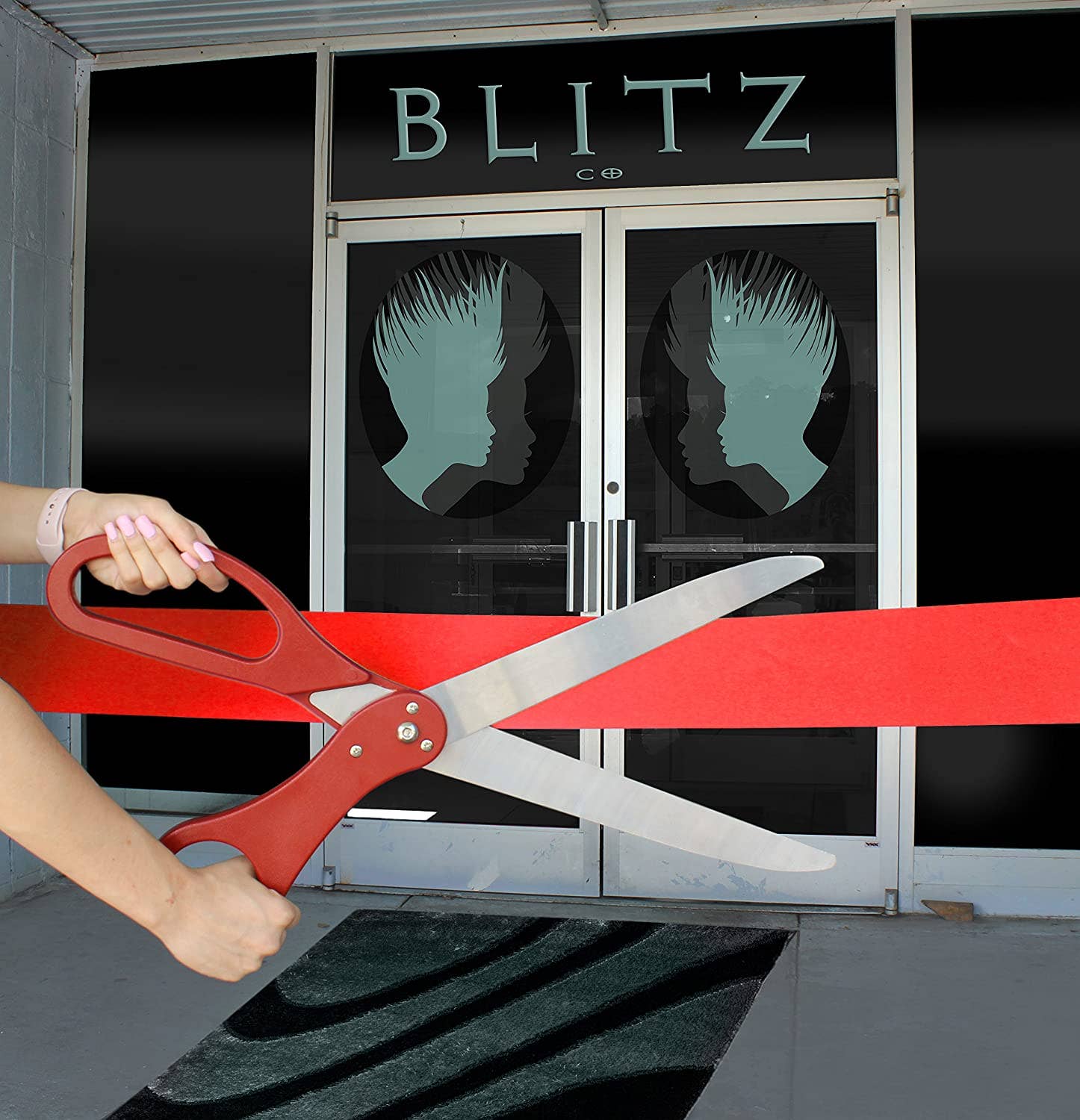 Kurated Korner – Großhandel Band – Geschenke verpacken – Cornucopia Satinband, 10,2 cm breit, rot, 10 Meter2