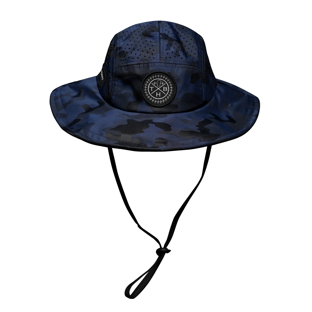 The Heartbeat Brand - Vente Bob – unisexe - THB Boonie | Chapeau de soleil | Camouflage marine0