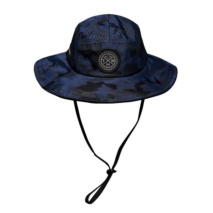 The Heartbeat Brand - Vente Bob – unisexe - THB Boonie | Chapeau de soleil | Camouflage marine
