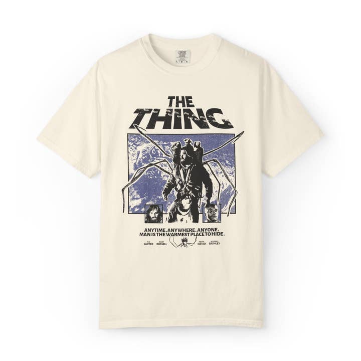 The Thing Vintage Horror Movie Graphic Tee for wholesale by KILLER RETRO