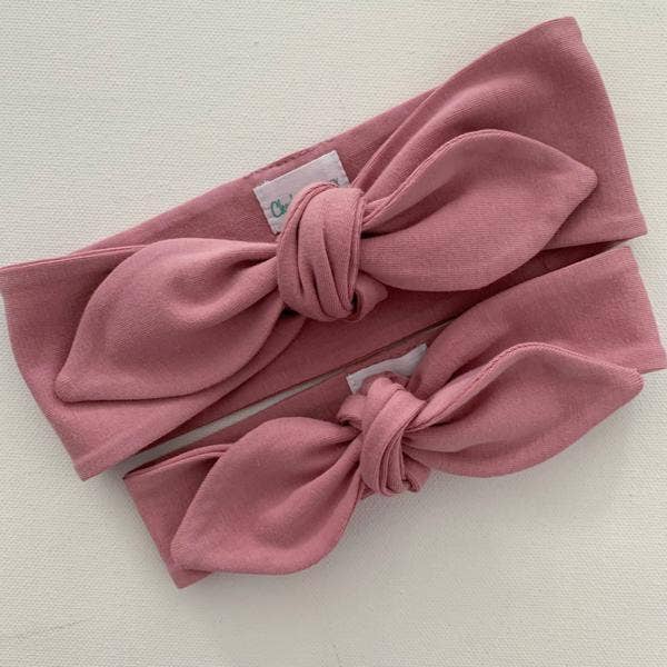 Zoe Sage - Wholesale Fashion Headband - Baby - Rose Top Knot Headband