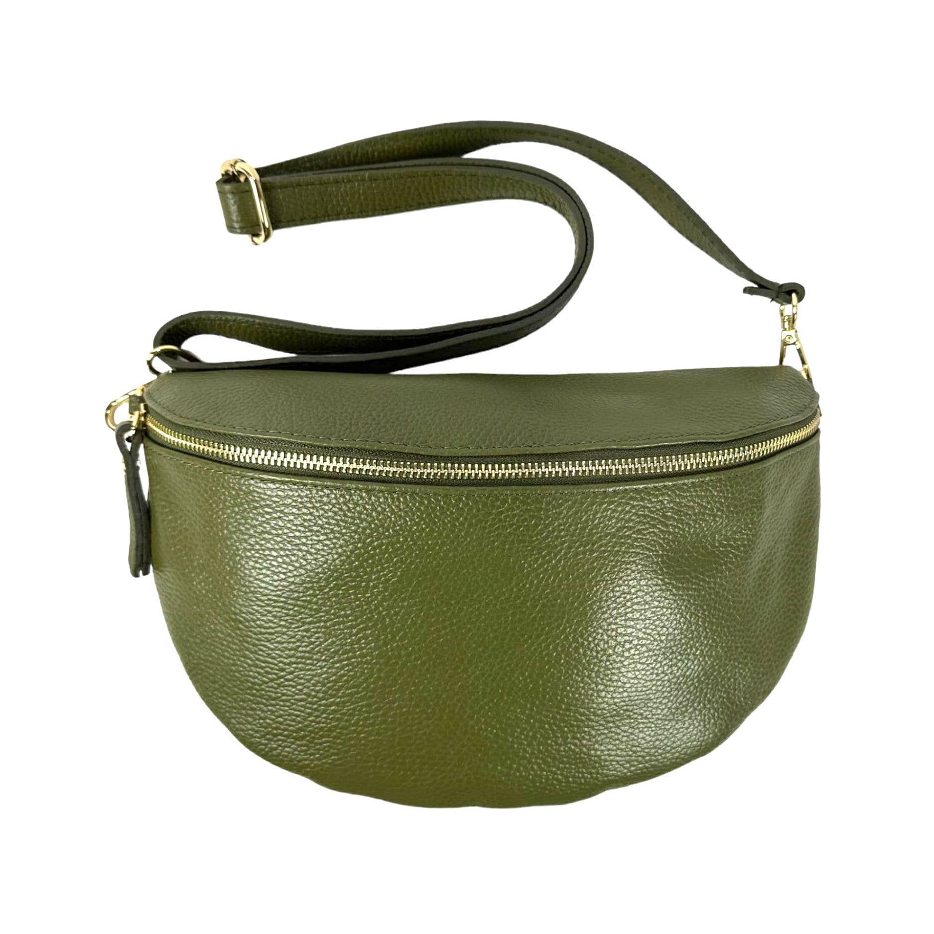 Chenson & Gorett - Vente Sac ceinture – femme - Grand sac de taille en cuir italien pour femme. Ventes en ligne7
