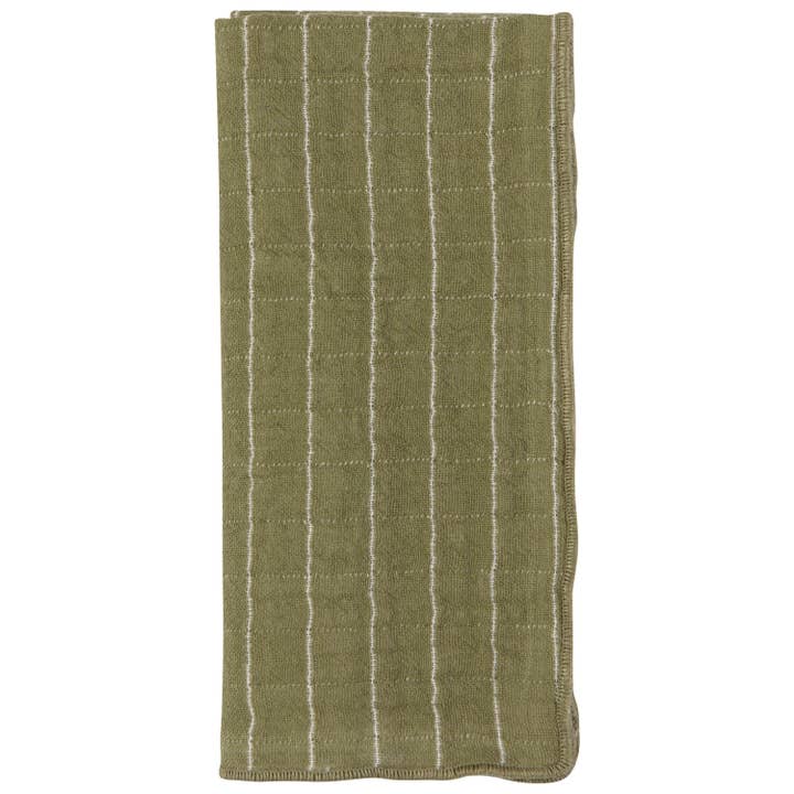 Danica Heirloom - Wholesale Dinner & Cloth Napkin - Olive Branch Double Weave Napkins Set of 42