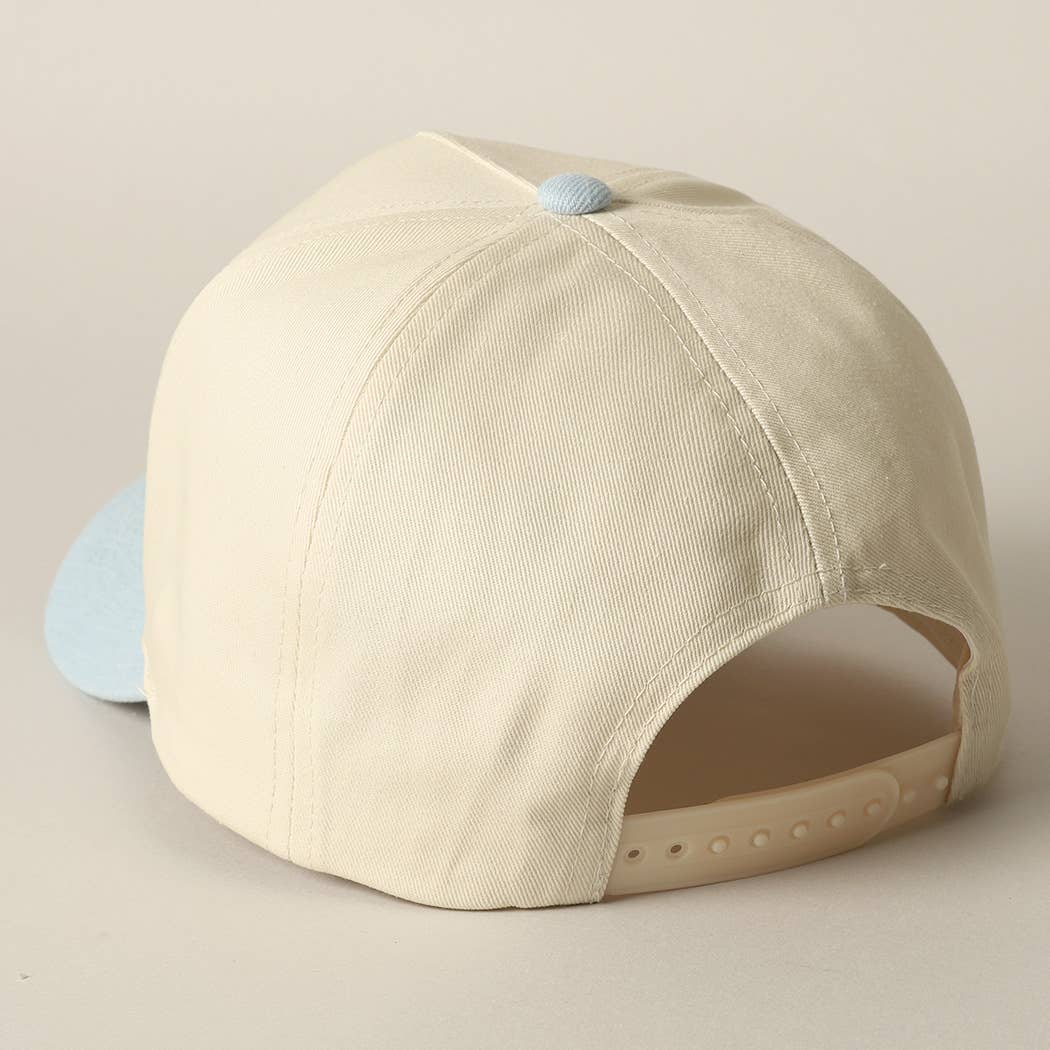Fashion City - Wholesale Baseball Cap - Unisex - Detailed Cowboy Horse Embroidery Patch Denim Cap5