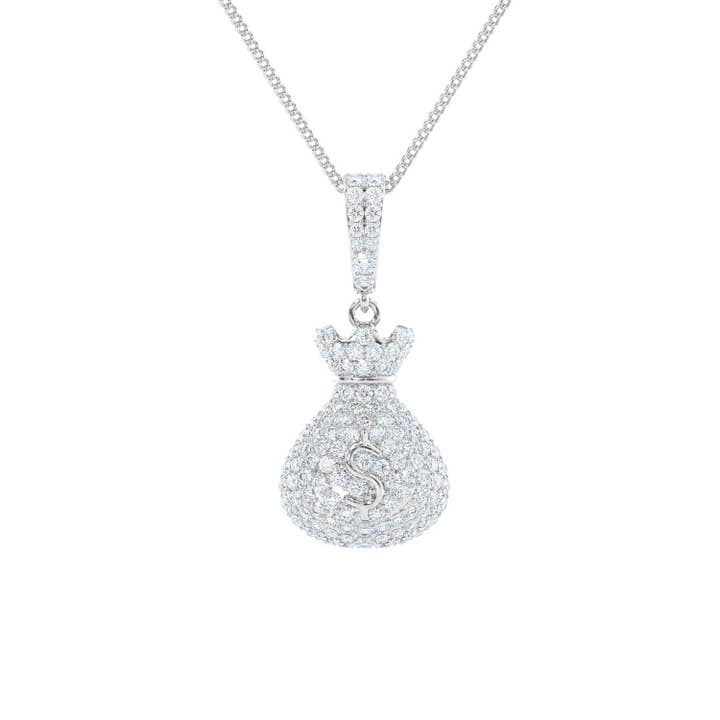 kitten co jewelry - Wholesale Pendant/Charm Necklace - +MULA BAG NECKLACE
