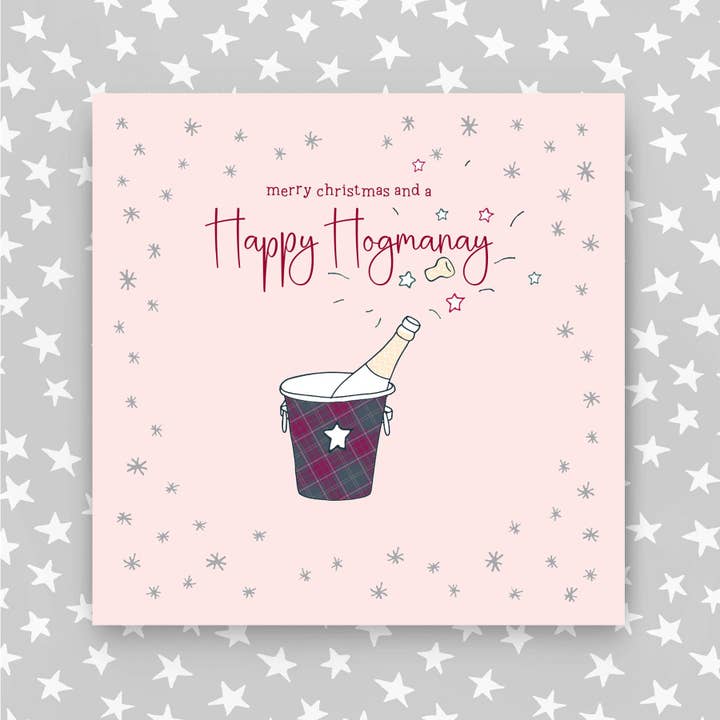 Schottisch - Fröhliche Weihnachten und ein glückliches Hogmanay (XGR62) für den Großhandel von Molly Mae Ltd