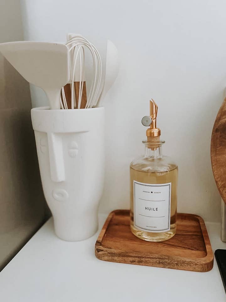 oil - clear bottle for wholesale by Les Flacons de l’Apothicaire