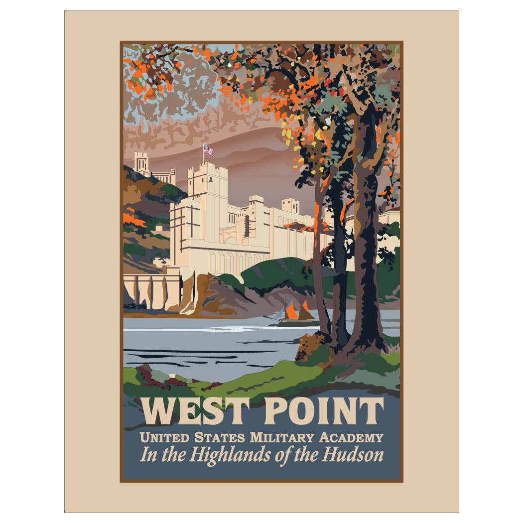 Fridgedoor - Wholesale Everyday Greeting Card - 5'' x 7'' West Point United States Military Academy Greeting Card0