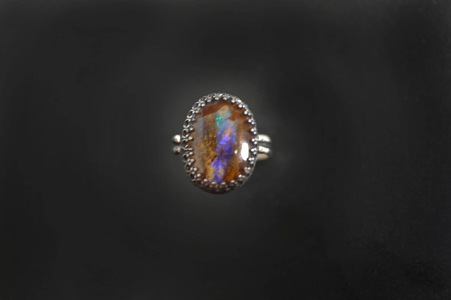 Hi Octane | SilverBotanica – Anel de cocktail/declaração por atacado – Anel de opala de fogo em prata esterlina1