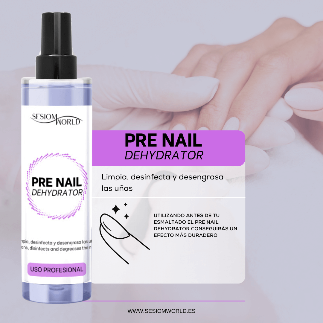 sesioMWorld - M·O·I Professional - Vente Sets de soins pour les ongles - PRE NAIL Spray déshydratant pour ongles 200 ml2