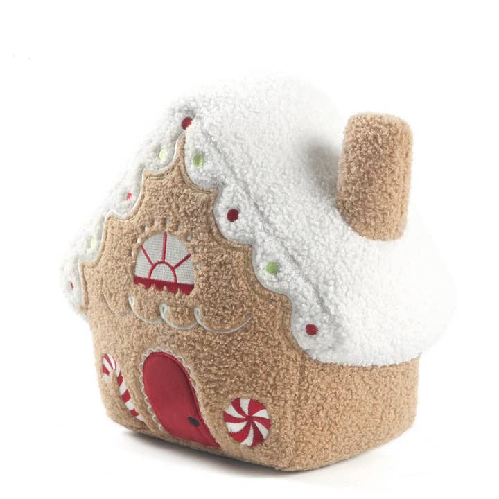 Granny B's Holiday Depot - Wholesale Throw/decorative pillow - Gingerbread House Pillow1