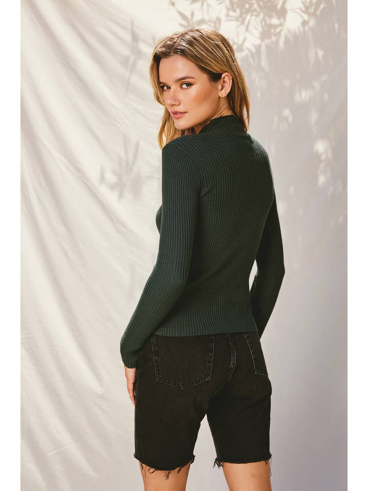 Dress Forum - Wholesale Pullover-trui - Dames - FW9381 Trui met ronde hals en lange mouwen24