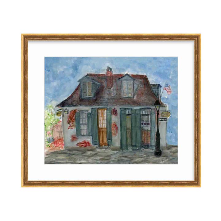 Studio Scinto - Wholesale Art Print - Lafitte's - America's Oldest Bar