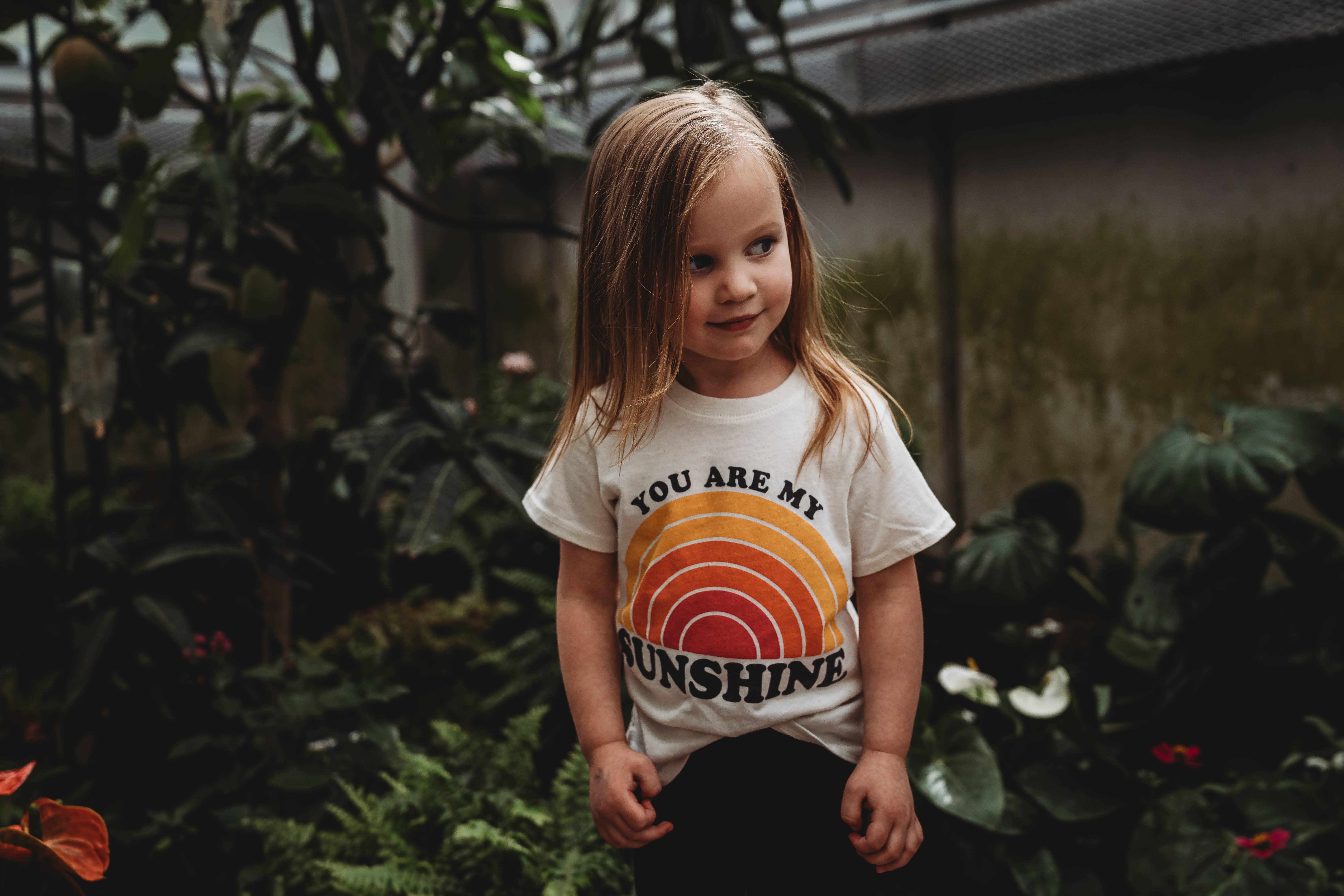 Rivet Apparel Co. - Wholesale Screen Printed T-Shirt - Kids - You Are My Sunshine1