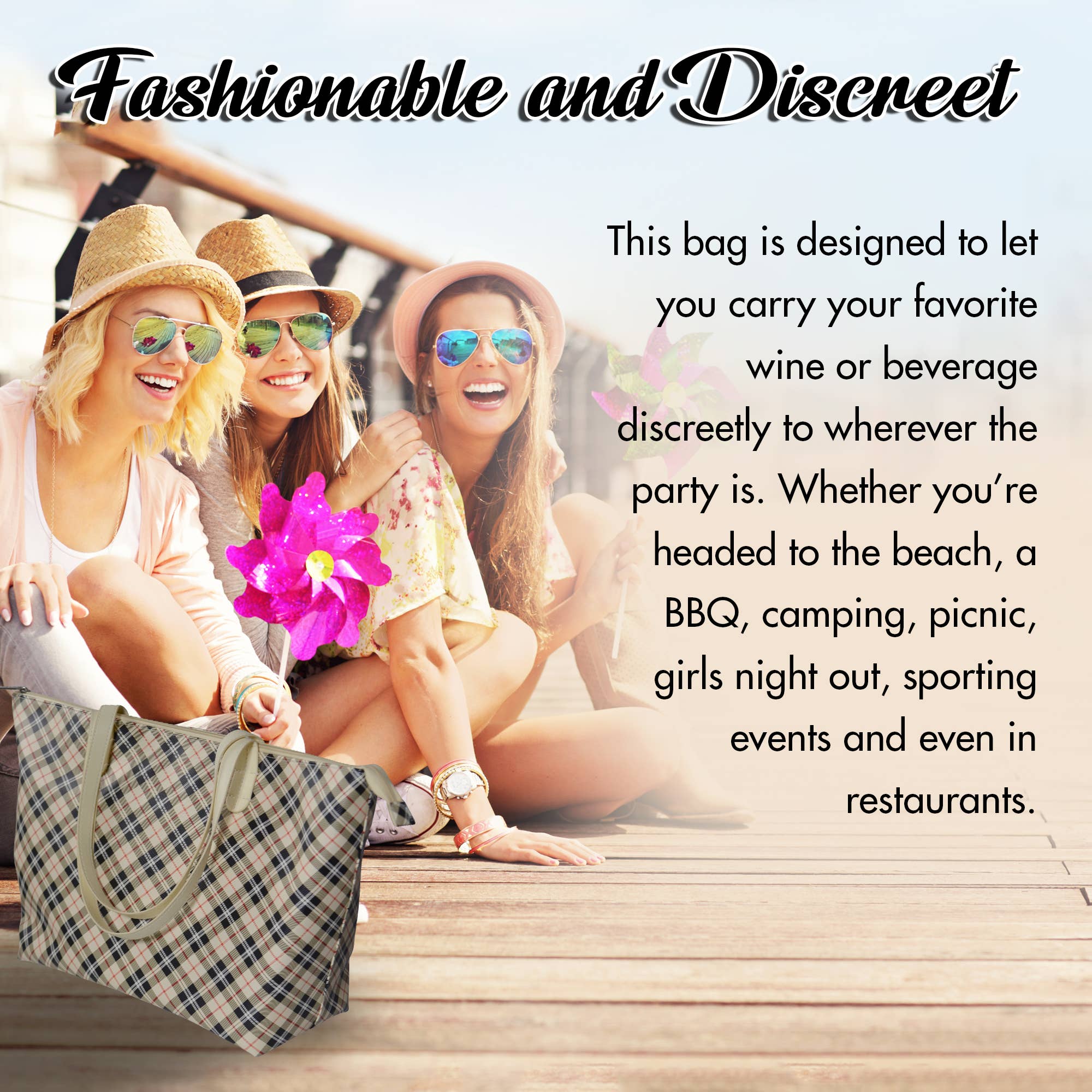 Primeware Inc. – wholesale Wine tote – Libation Tote Bag with Hidden Compartment5