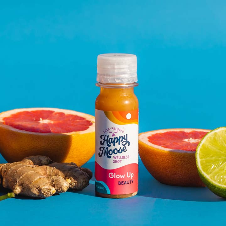 Happy Moose Juice - Wholesale Wellness Juice/Tonic - Wellness Shots - Mix and Match - 3 x 24 of each recipe6