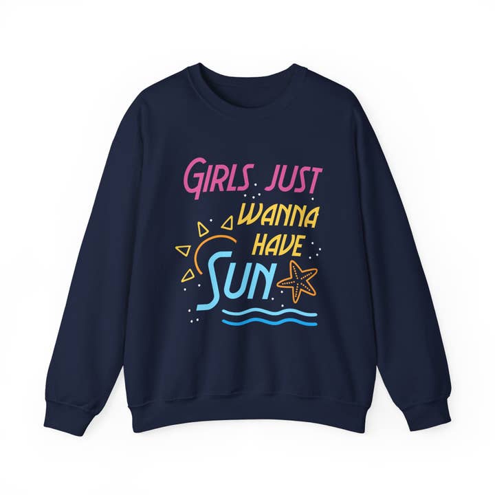 Tjejer vill bara ha sol Unisex Sweatshirt för wholesale av RC'nSONS