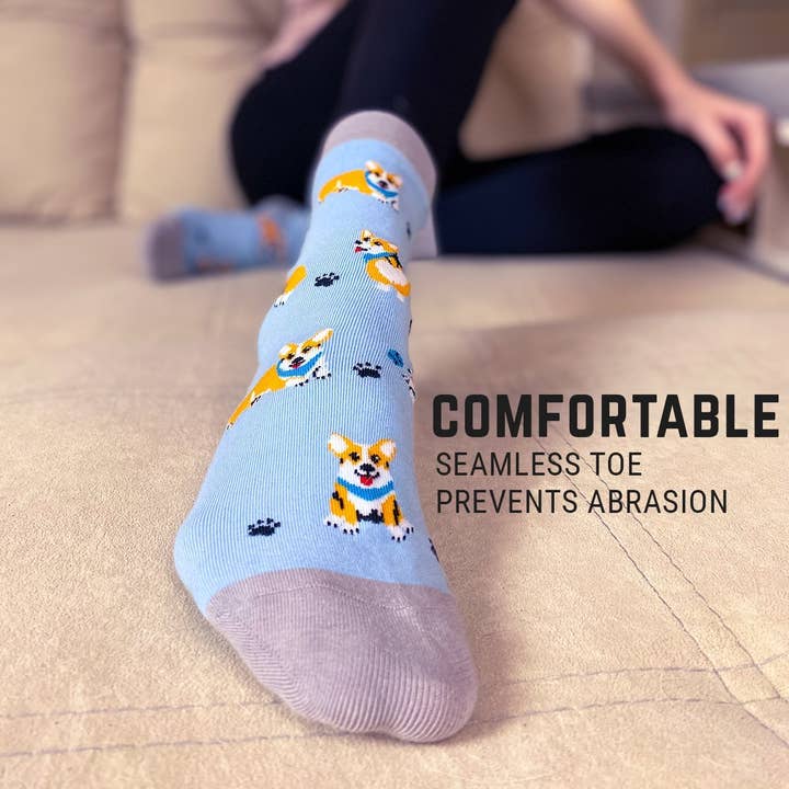 Imagery Socks – wholesale Strumpor - Dam – Damstrumpor med corgi-motiv