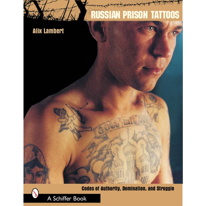 Schiffer Publishing - Wholesale Book - Adult - Russian Prison Tattoos
