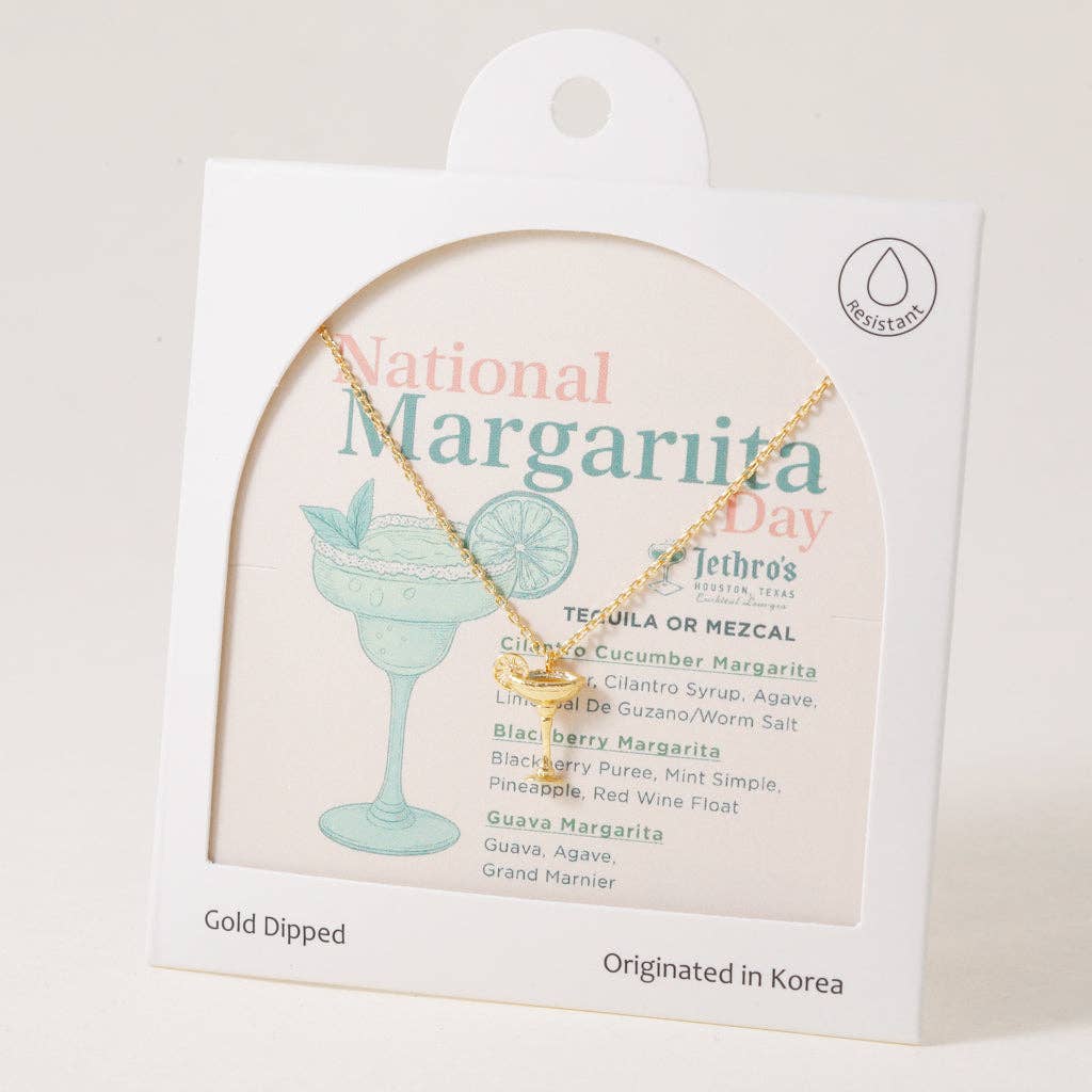 INKI STUDIO - Wholesale Pendant/Charm Necklace - Every Day Margarita Day, Necklace0
