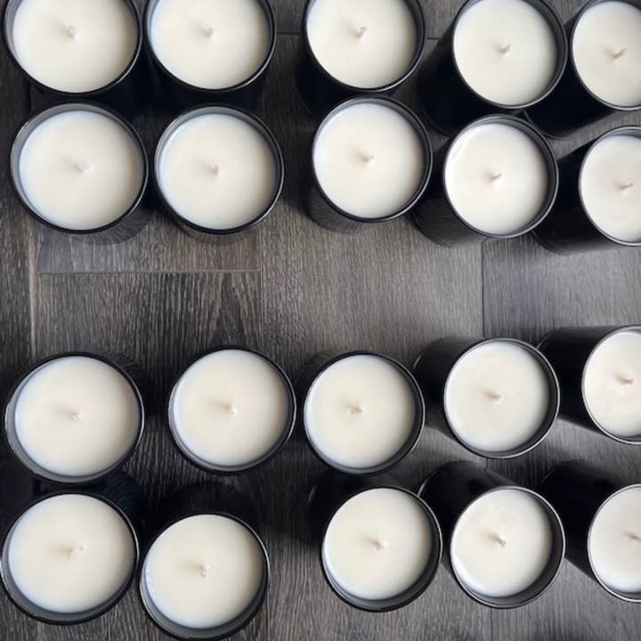 Dreamy Gallery Candle Co - Wholesale Jar/Filled Candle - Set of 12/Wholesale Soy Wax Candles/Blank Label/Bulk