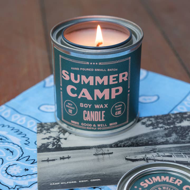 Good & Well Supply Co. - Wholesale Travel Candles - Summer Camp Candle