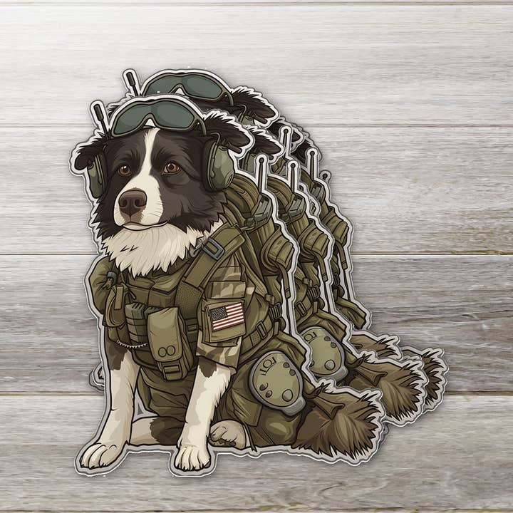 Border Patrol Good Boy Sticker for wholesale by Ozark Sticker Company