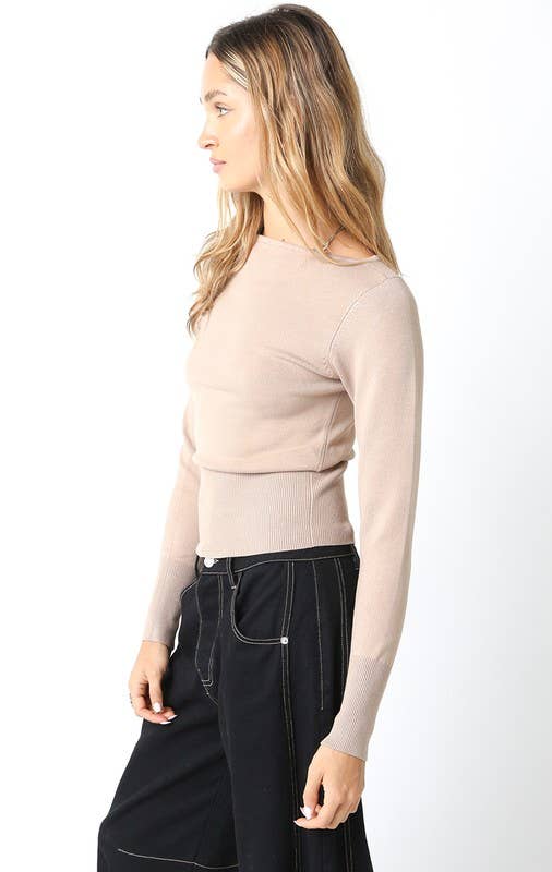 Olivaceous - Wholesale Gebreide top - Dames - Taylor Gebreide Top0