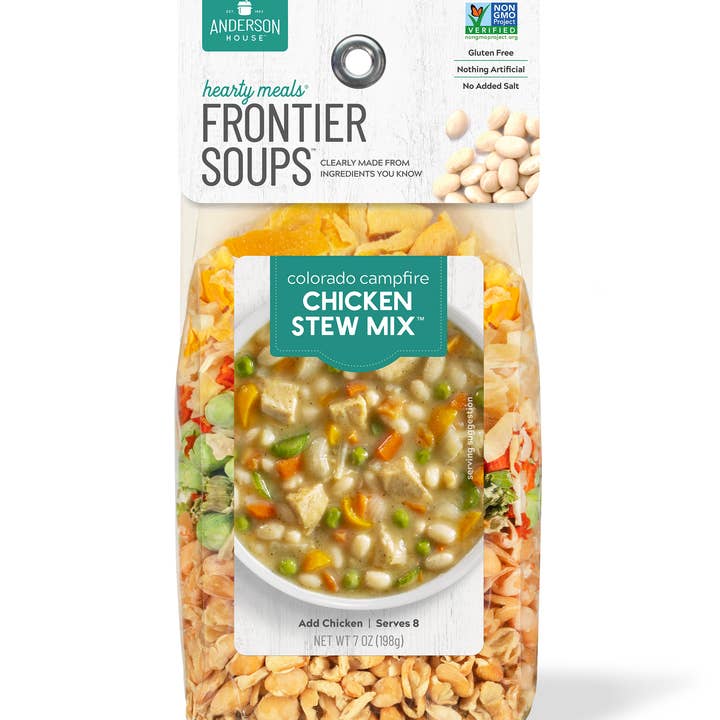 Anderson House | Frontier Soups - Wholesale Soup - Colorado Campfire Chicken Stew Mix0
