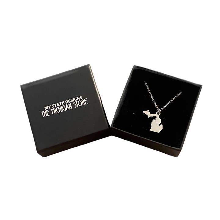 Collar con mapa de Michigan para venta al por mayor de My State Designs