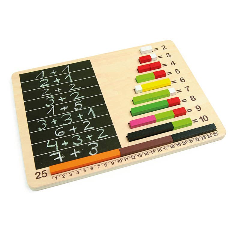 TOYS SERVICE, SL. -ANDREU TOYS- - Vente Jouet en bois – enfant - Planche pour barres de fractions5