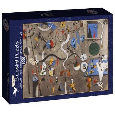 Bluebird Puzzle - Wholesale Puzzle - Adult - 1000 Piece Puzzle Joan Miro - The Harlequin's Carnival0