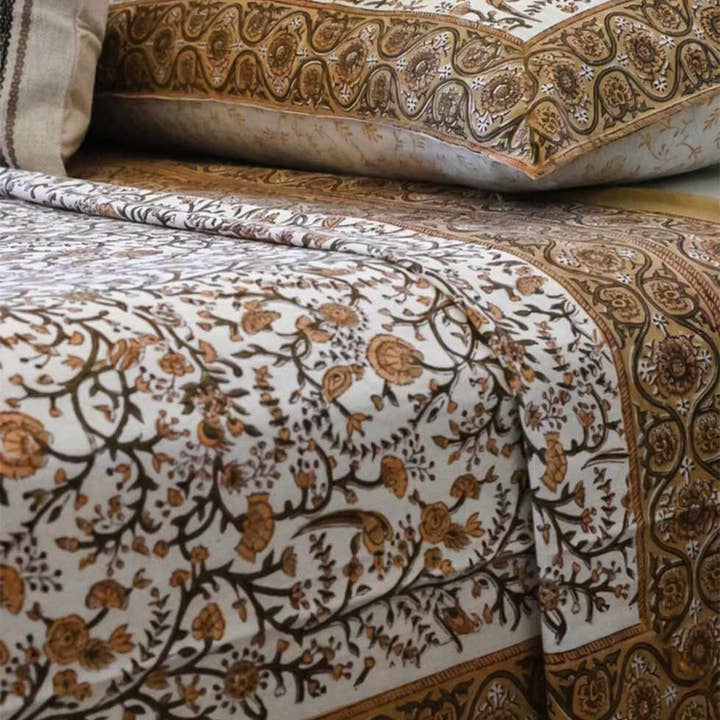 Thread To Form - Wholesale Sheet Set - Vintage Bloom Bed Sheet Set7