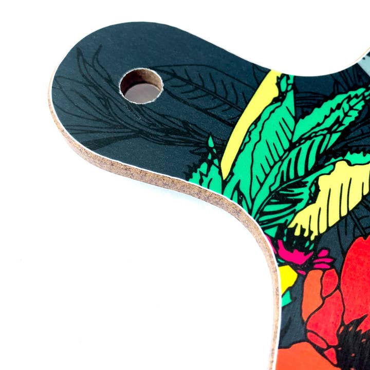 Bean and Bemble – wholesale Cheese board – Cheese Board Double Sided Melamine Mini British Garden Birds5