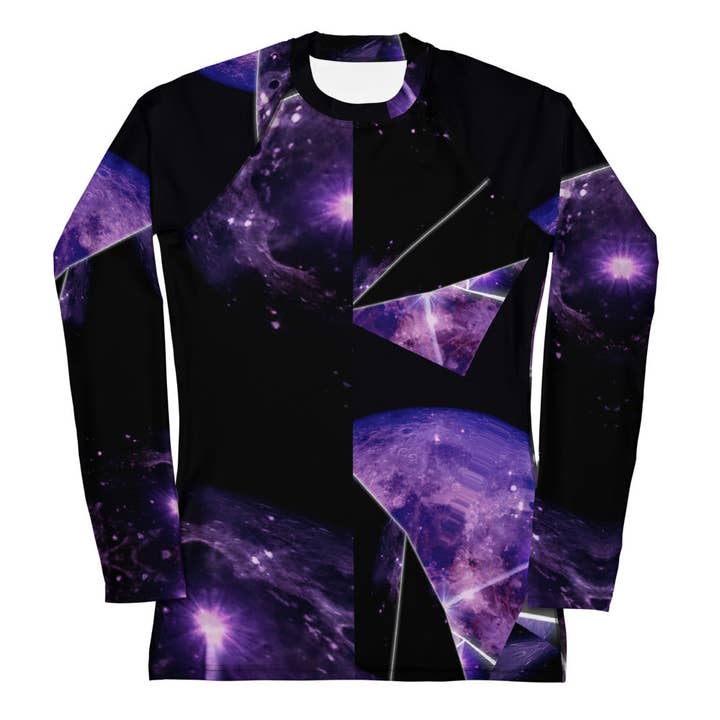 Maglia UPF da donna Lunar Ascension per la vendita all'ingrosso da parte di TECHNOIRCANDY