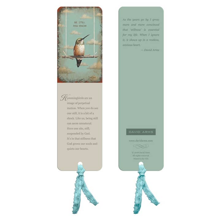 “Be Still And Know” Bookmark for wholesale by David Arms