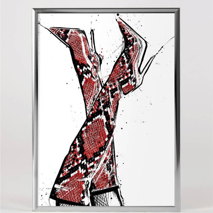 We Love Prints – wholesale Art print – Kinky Boots Wall Art Print1