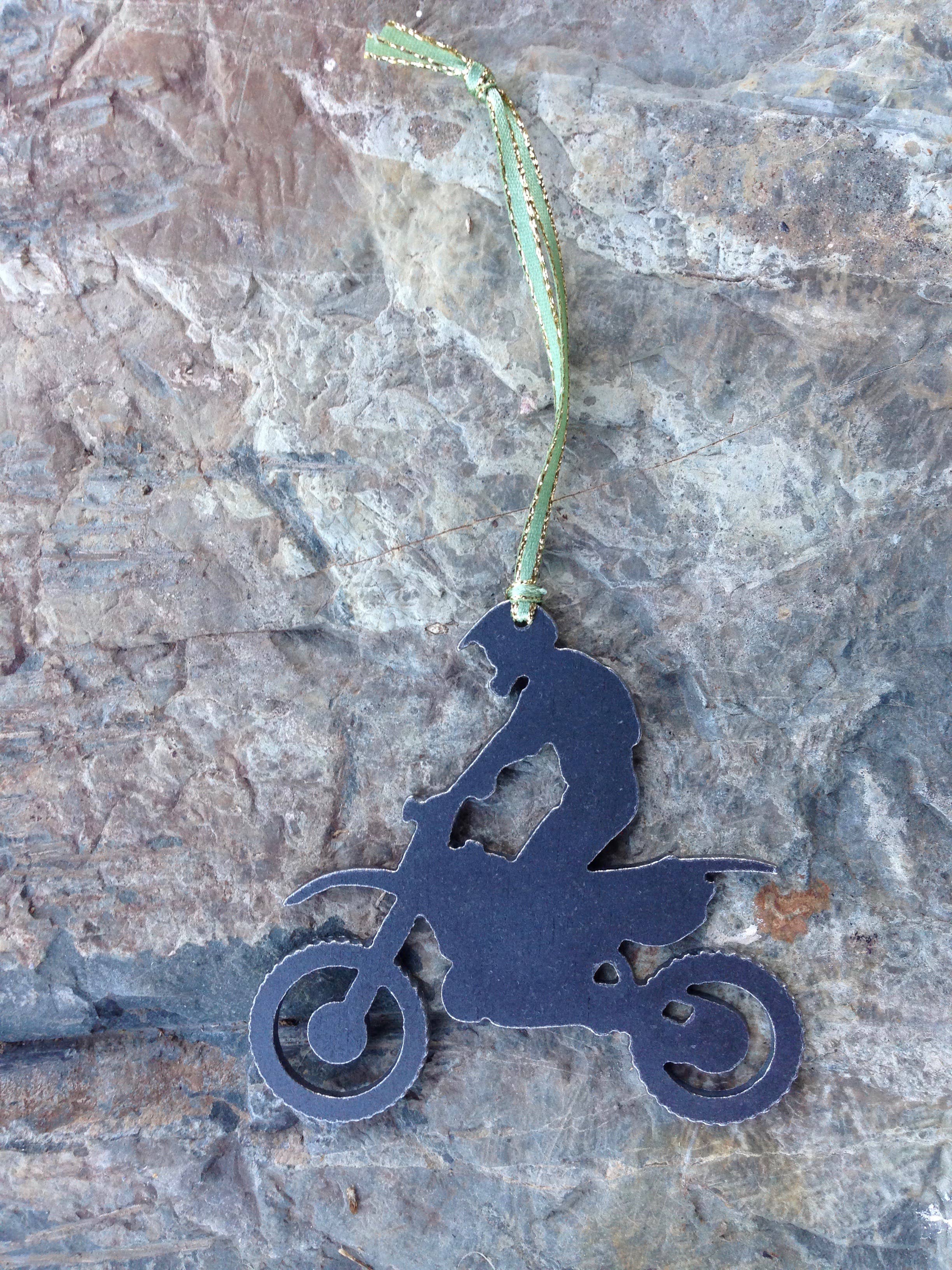 Burke Metal Work - Wholesale Ornament - Dirt Bike Boy Ornament4