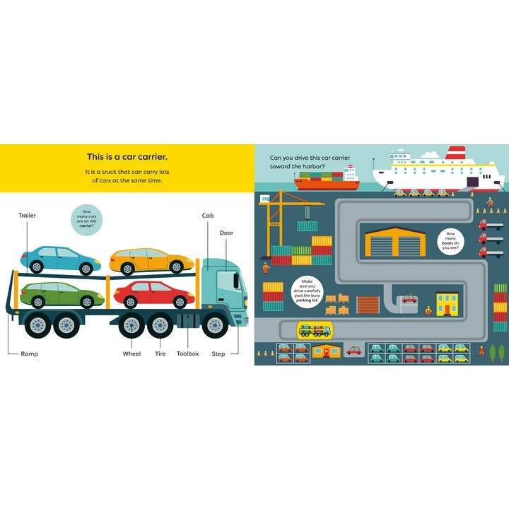 Hachette Book Group - Wholesale Preschool Book (3-5) - Make Tracks: Trucks2