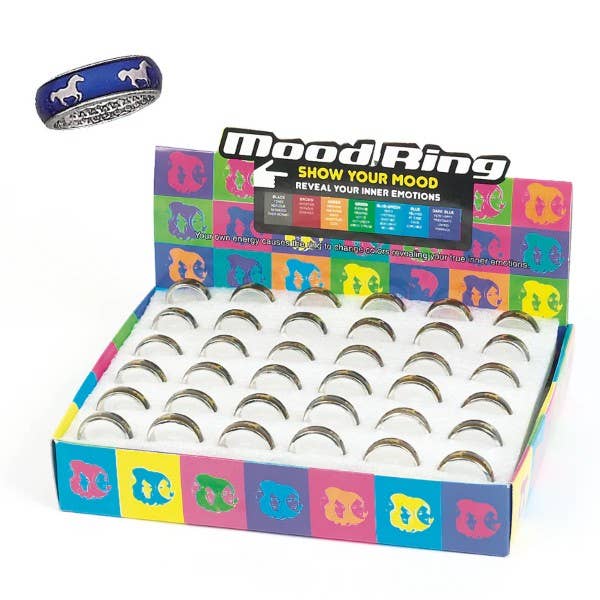 Kelley and Company – wholesale Band/stacked ring – Mood Ring Bands Display0