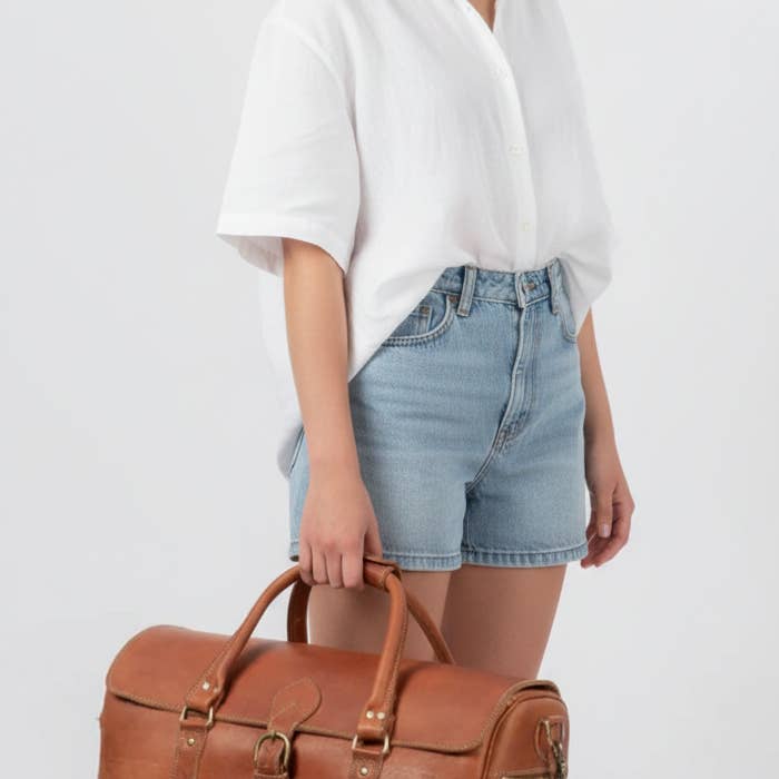 High crafty – wholesale Weekender bag – men's – Full Grain Leather Duffle Bag – Premium Vegetable Tanned Lea4