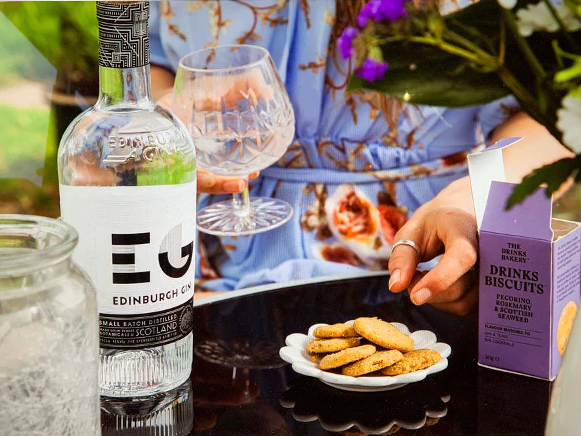 The Drinks Bakery - Wholesale Cookie - Drinks Biscuits - Pecorino Cheese & Rosemary 36g6